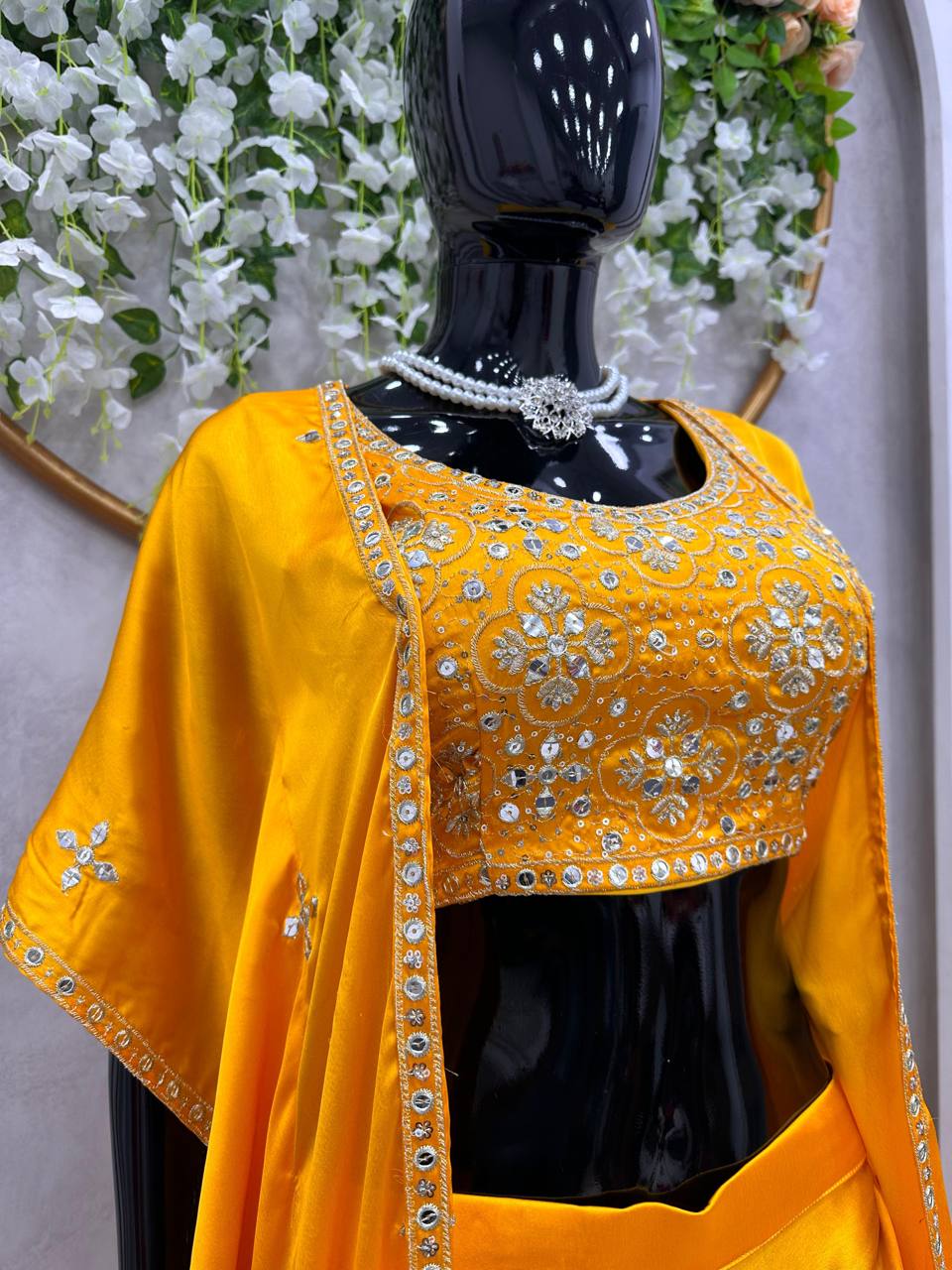 RTC indowestern Free-Size Ready-to-Wear Drape Dhoti with Koti