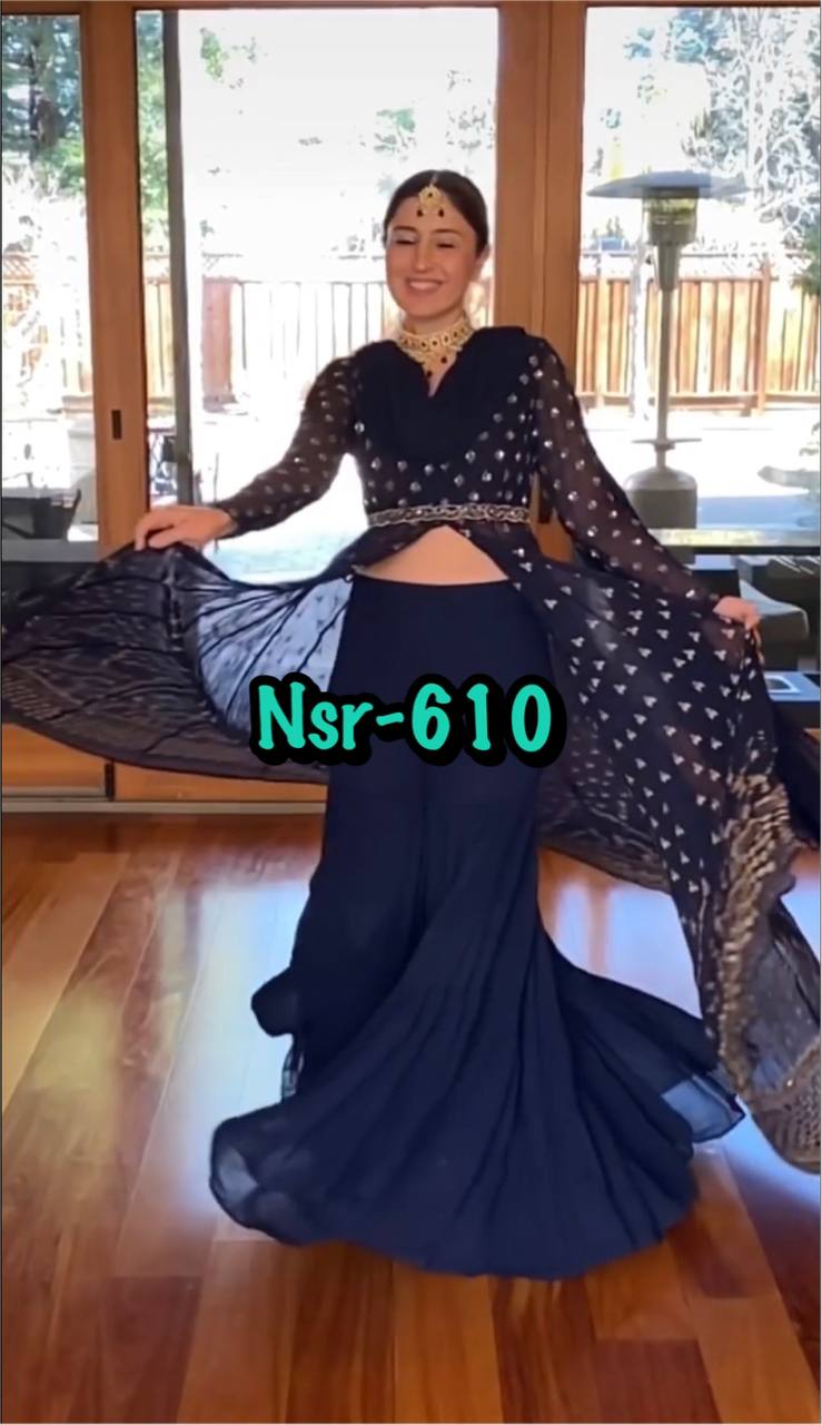 SE Dresses Designer Party Wear Gown With Heavy Embroidery Work